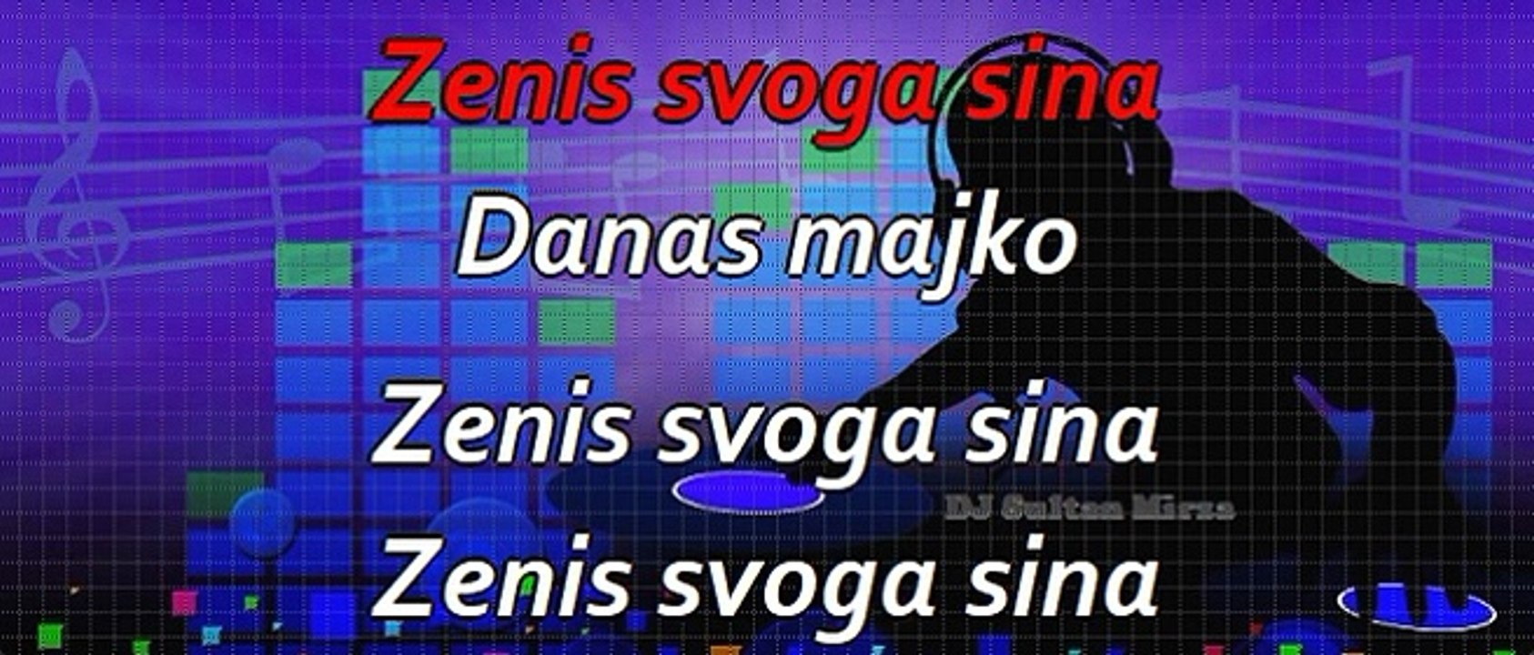 Danas majko, ženiš svoga sina - Slavko Petrović (uživo karaoke)