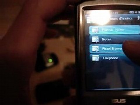 PDA Asus P525 iPhone iPod Touch Vente PDA