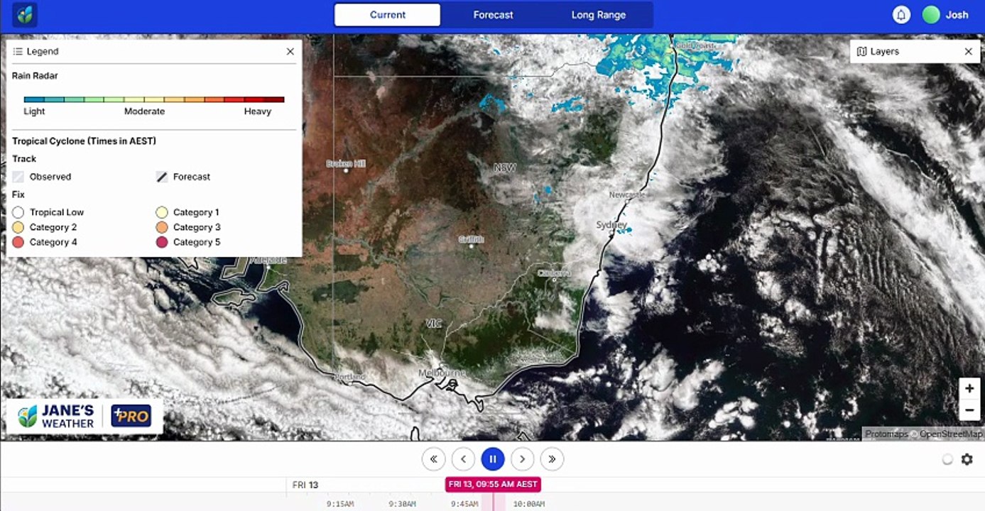 NSW Latest Weather Forecast Video