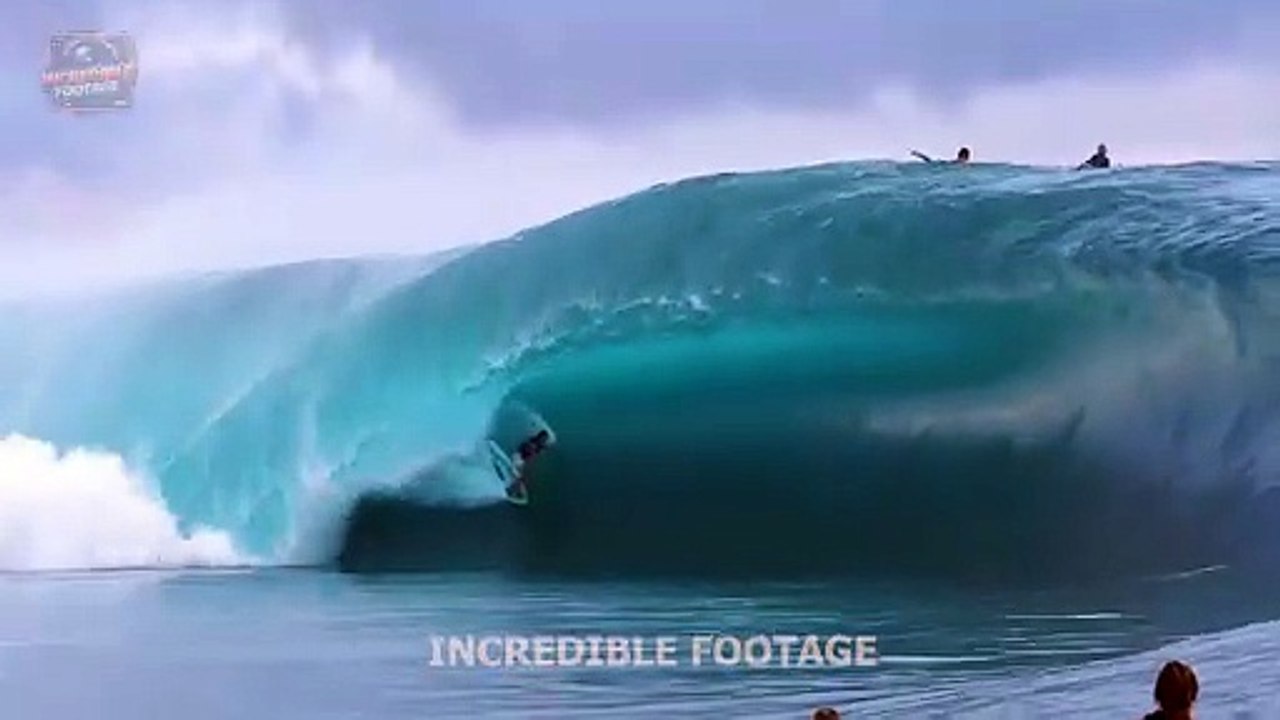 Surfer Vanishes Inside Monster Wave — Then Suddenly Reappears!