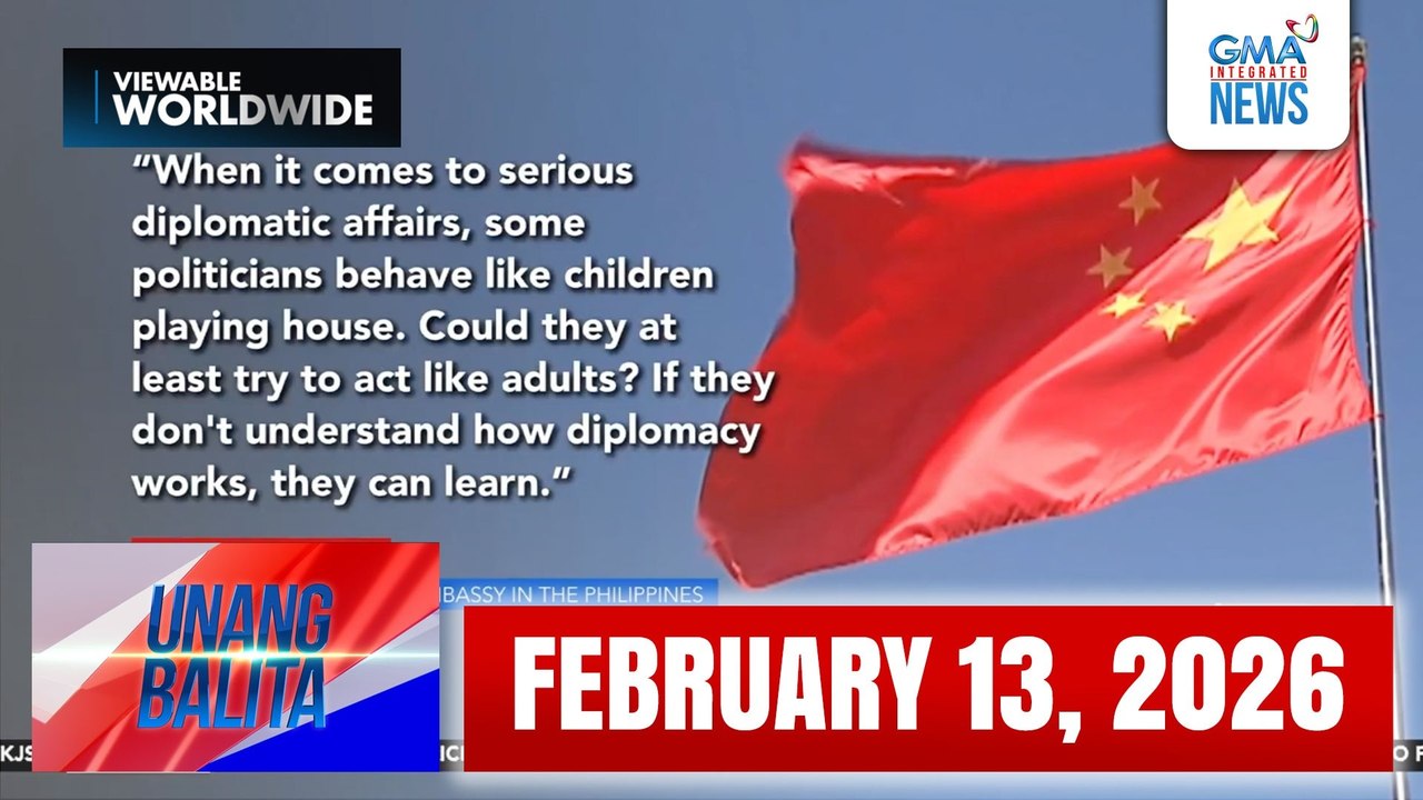 Unang Balita sa Unang Hirit: (Part 1) FEBRUARY 13, 2026 [HD]