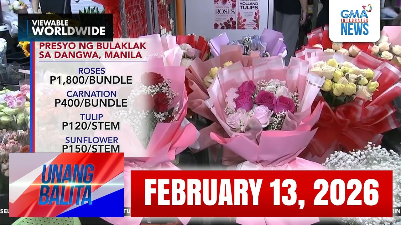 Unang Balita sa Unang Hirit: (Part 2) FEBRUARY 13, 2026 [HD]