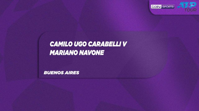 C. Ugo Carabelli vs. M. Navone Match Highlights Buenos Aires February 12, 2026