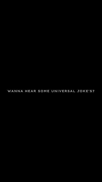 Universe joke
