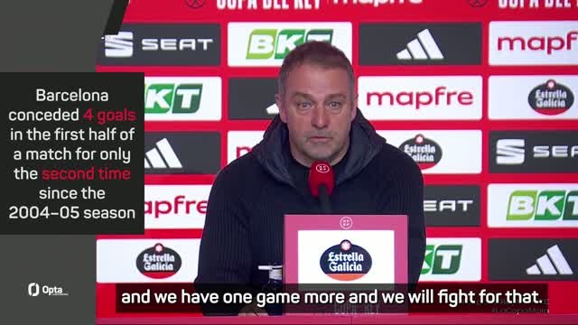Flick hopes for a second leg miracle against Atleti