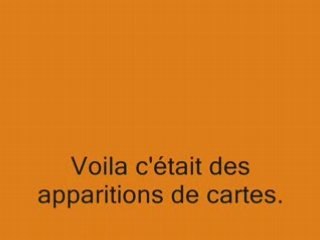 Apparition de cartes