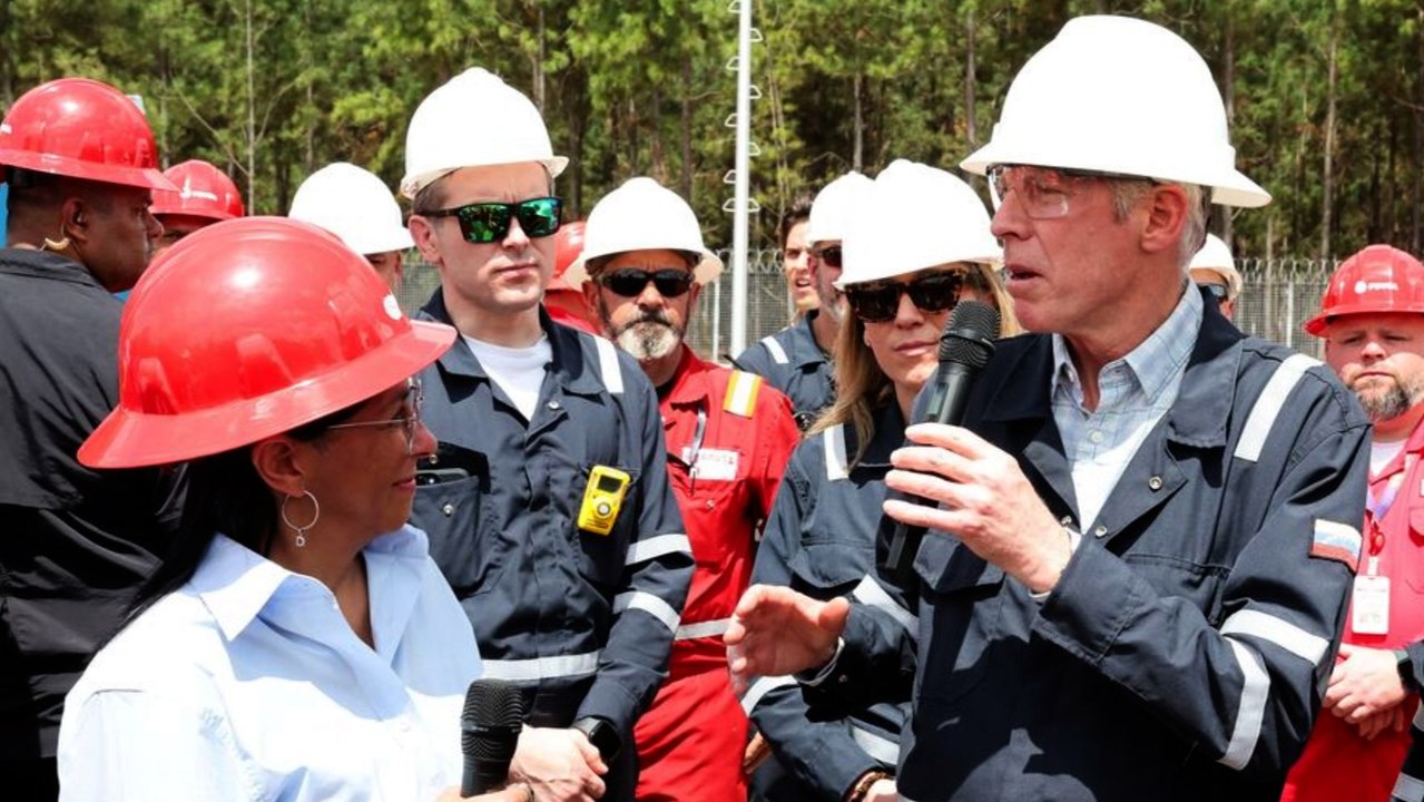 El secretario de Energía de Estados Unidos anuncia inversiones millonarias en petróleo venezolano