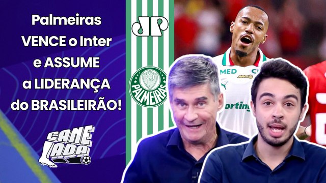 O PALMEIRAS EMBALOU!!! É a 1ª VEZ NA HISTÓRIA que... VITÓRIA GIGANTE contra o INTER é ELOGIADA!