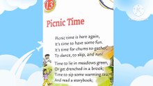 Oxford reading circle book 3 unit 13 picnic time poem reading practice