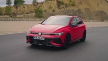 Volkswagen Golf GTI EDITION 50 in Tornado Red Racetrack Driving