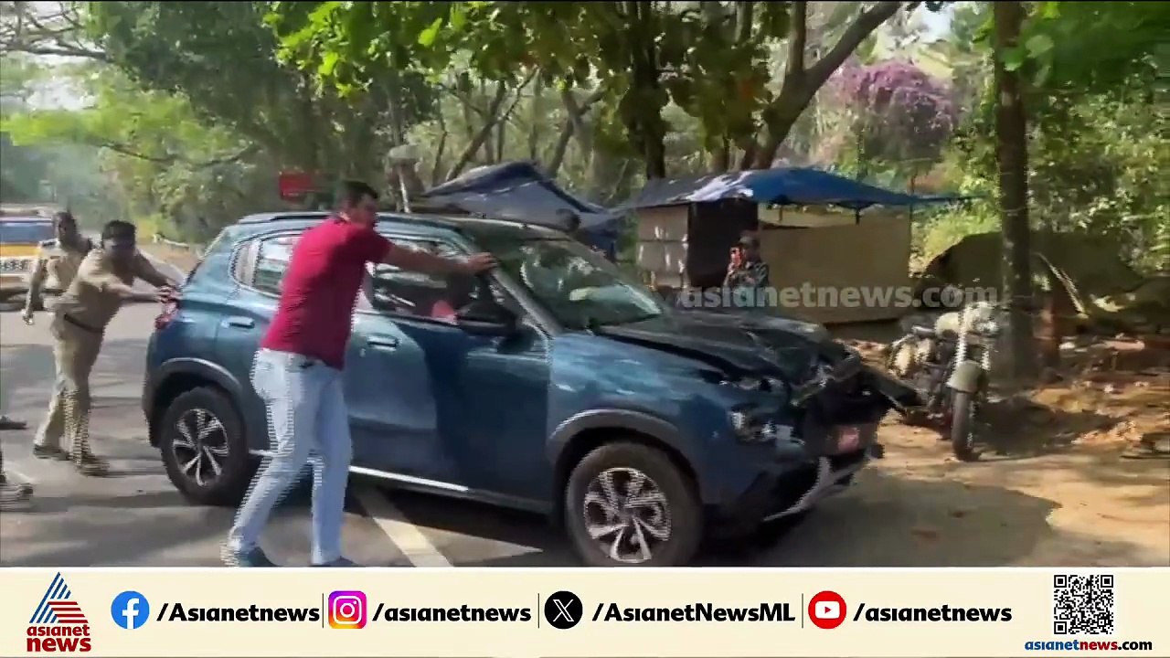 കൂത്താട്ടുകുളം എംസി റോഡില്‍ ബൈക്കും കാറും കൂട്ടിയിടിച്ച് അപകടം; ബൈക്ക് യാത്രികന് ദാരുണാന്ത്യം