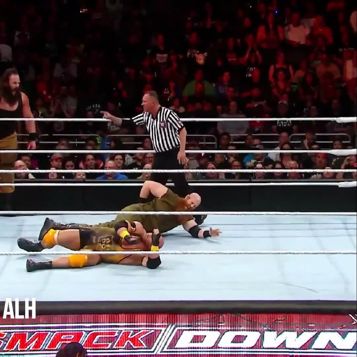 Dean Ambrose, Ryback & Cesaro vs The Wyatt Family SmackDown