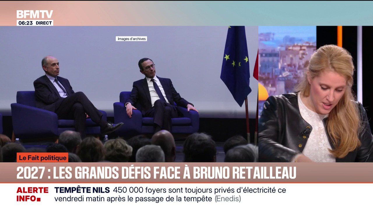 LE FAIT POLITIQUE D'ANNE - Bruno Retailleau annonce sa candidature pour la présidentielle de 2027