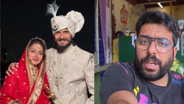 Vada Pav Girl AKA Chandrika Dixit Wedding Post के बाद Husband Yugam Reaction,सिर के ऊपर से पानी