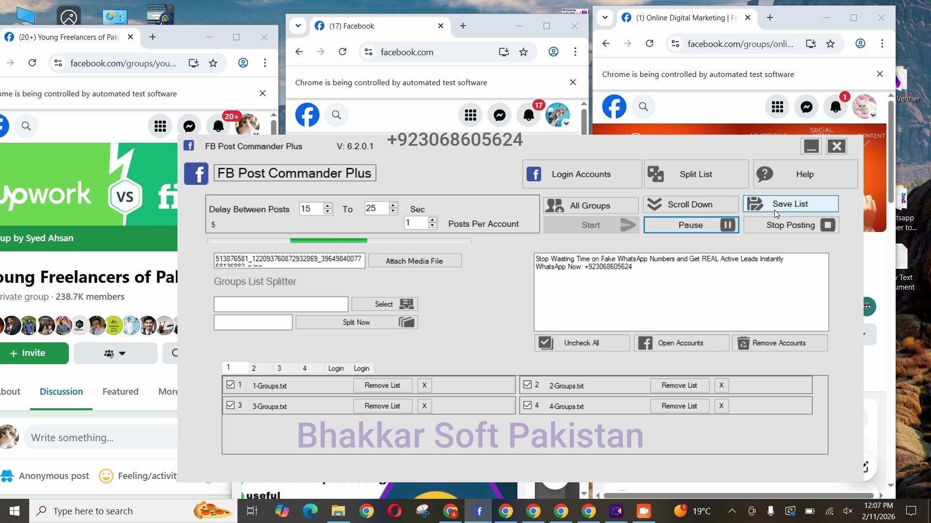 Best Facebook Group Poster Software for Bulk Posting (2026) || FB Post Commander Plus