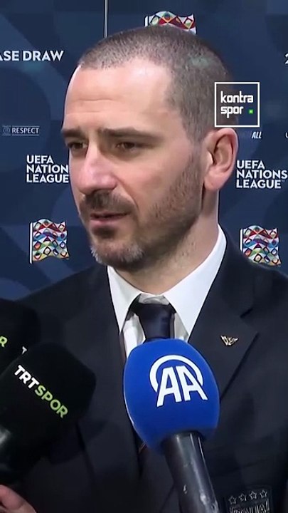 Bonucci, Uluslar Ligi'nde İtalya'nın rakiplerinden Türkiye'yi değerlendirdi
