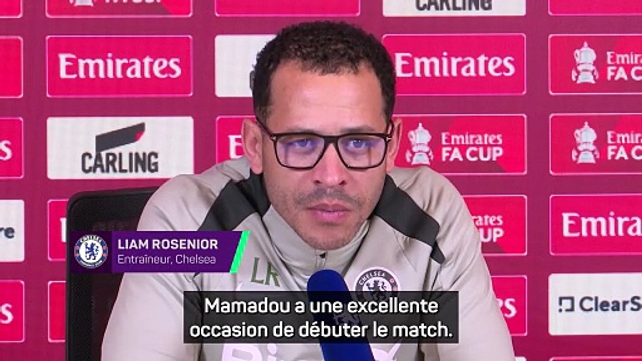 Rosenior : "Mamadou Sarr a de grandes chances de jouer contre Hull"