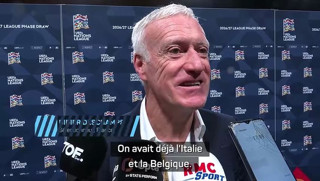 Deschamps sur le tirage de la Ligue des Nations : “Il faudra demander à mon successeur !”