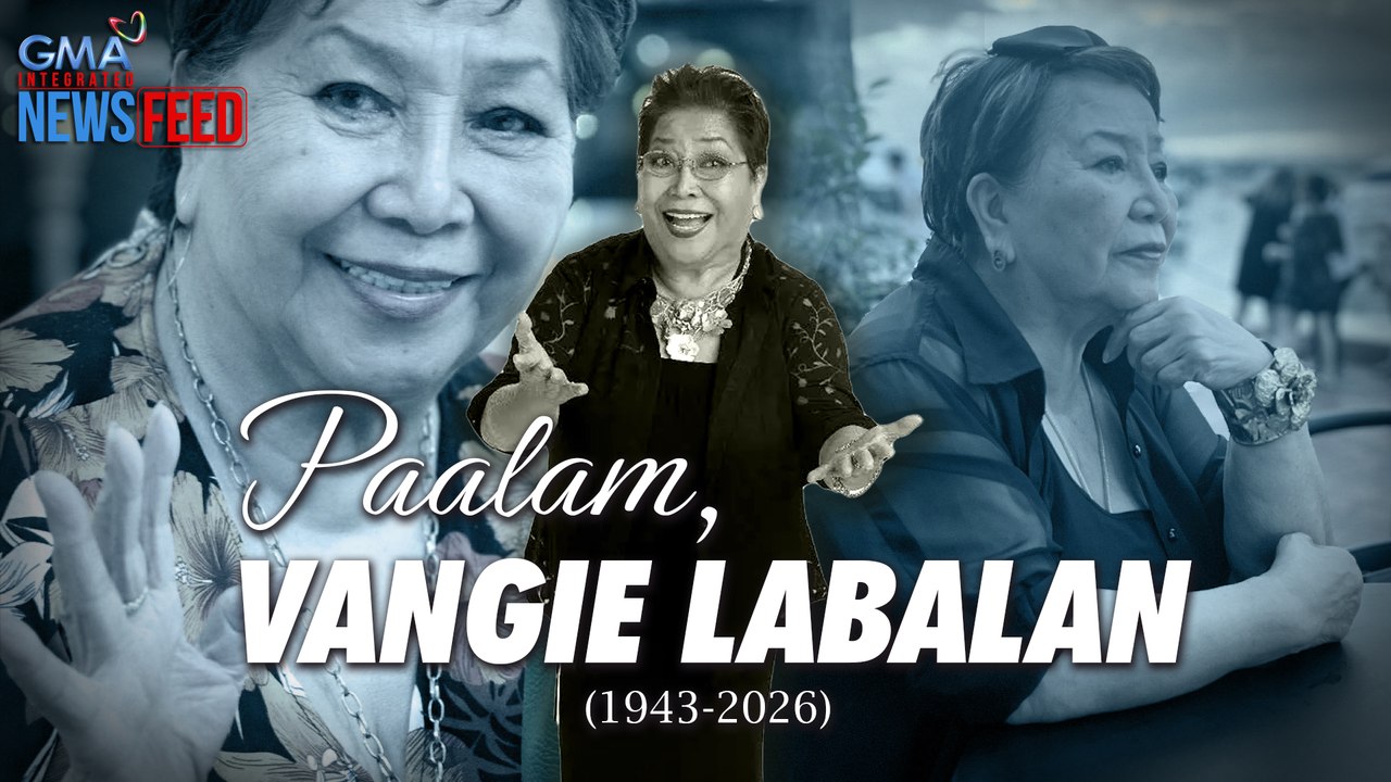 Beteranong aktres na si Vangie Labalan, pumanaw sa edad na 83 | GMA Integrated Newsfeed
