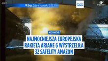Flagowa europejska rakieta Ariane 6 wystrzeliła 32 satelity dla sieci Amazon Leo