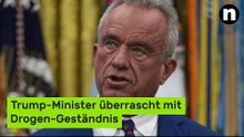 Robert F. Kennedy Jr.: Trump-Minister überrascht mit Drogen-Geständnis
