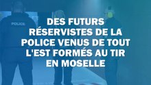Les réservistes de la police formés au tir en Moselle