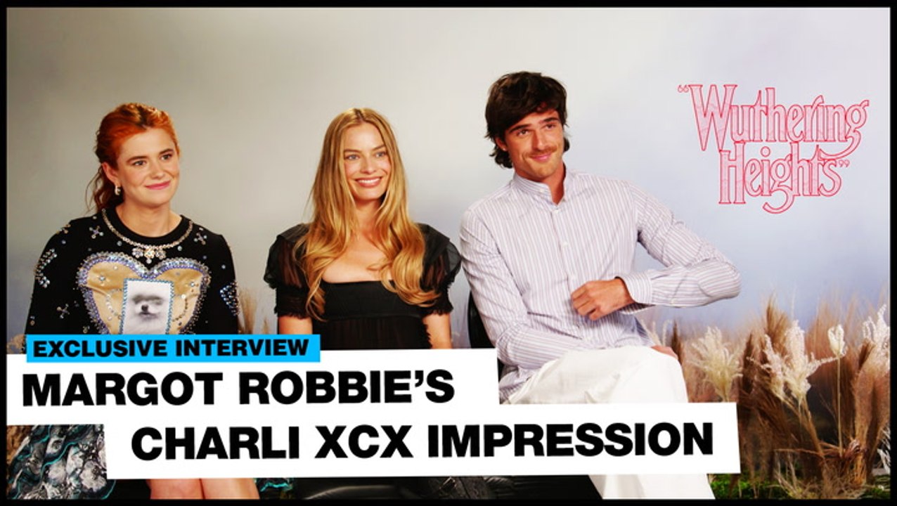 Margot Robbie's Charli XCX impression is iconic