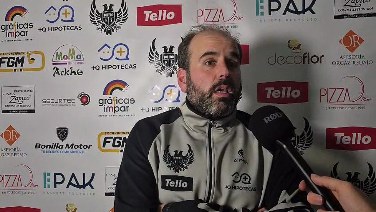 Declaraciones del entrenador del +QH Toledo FS