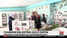 TOGEMDER'den '22 Okula 22 Kütüphane' projesi | Emine Erdoğan: Kütüphane okulların kalbidir, ruhudur, can damarıdır