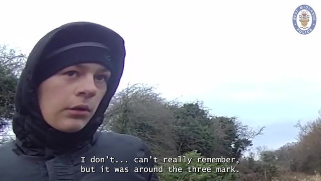Teenage killer’s face pictured for first time as unedited video shows him lying to police