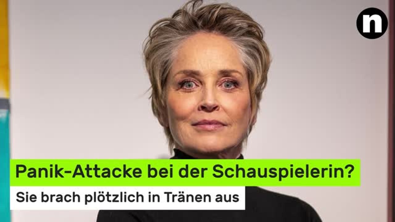 Sharon Stone in Wien: Panik-Attacke bei der Schauspielerin? Sie brach plötzlich in Tränen aus