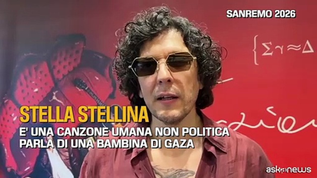 Sanremo, Ermal Meta: "Stella stellina è un brano umano non politico"
