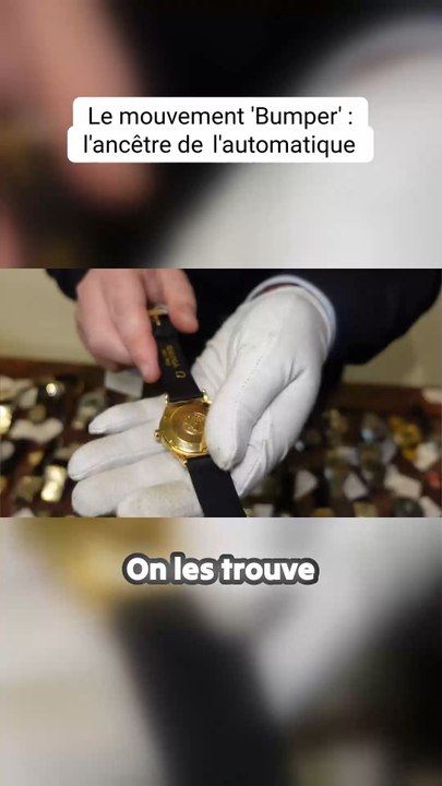 Savais-tu ça ? Le bumper il vibre comme une vieille moto #horlogerie #vintage #montres