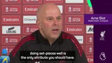 Impossible to win the league with Liverpool's set-piece struggles - Slot