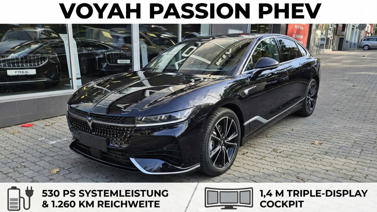 Voyah Passion PHEV (Zhuiguang) als Luxus-Hybrid