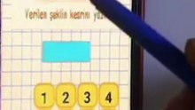 Şekillerin Bileşik Kesrini Yazma – 5. Sınıf Matematik #shorts