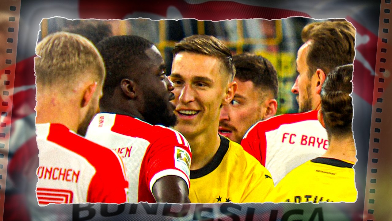 'Wie geht's?': Als Upamecano Schlotterbeck mit einem Tor antwortete