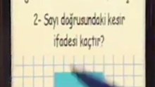 Kesirleri Sayı Doğrusunda Okuma– 5. Sınıf Matematik #Shorts