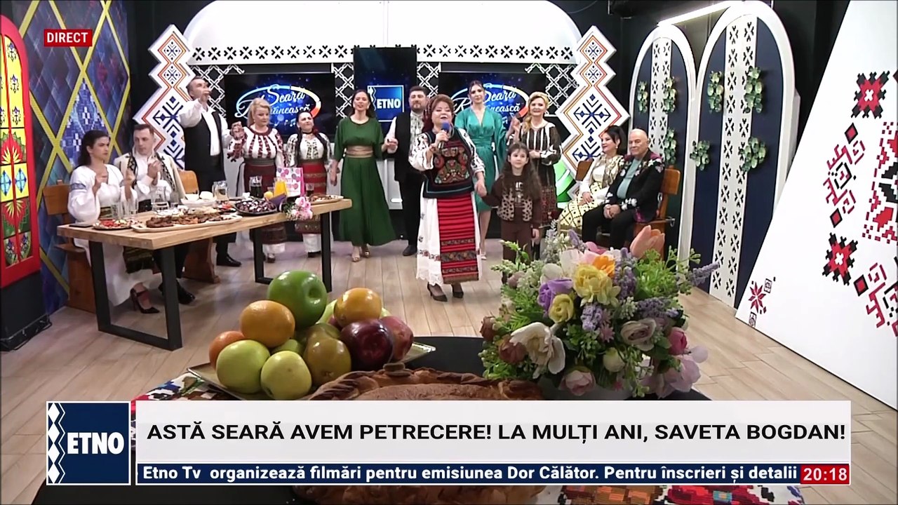 Saveta Bogdan - Joi in targ la Nasaud (Seara romaneasca - ETNO TV - 14. ...