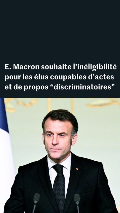 Ilan Halimi : Emmanuel Macron propose l'« inéligibilité » pour les élus coupables d’« actes et de propos antisémites et racistes »