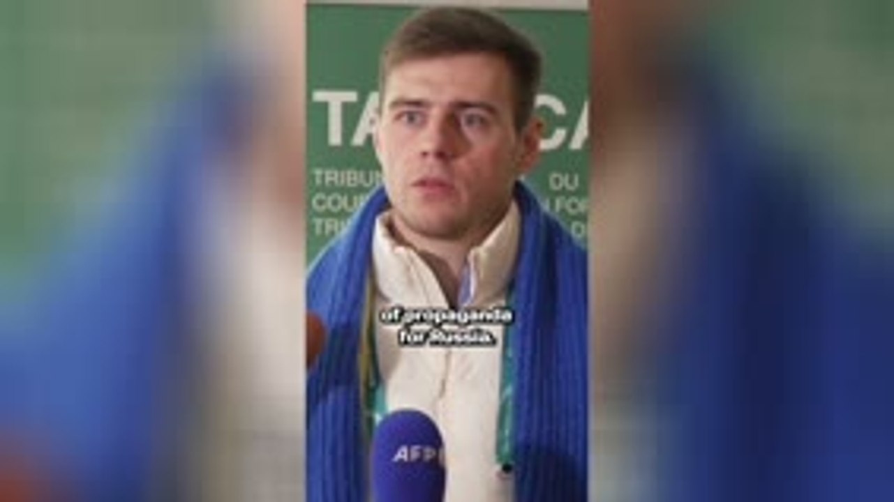 Banned Heraskevych says IOC acting as ‘propaganda for Russia’