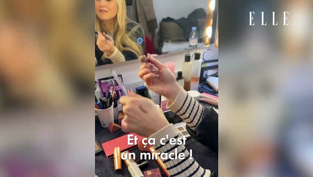 Dans la loge de Bérengère Krief