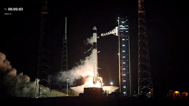 Despegó con éxito la misión de Space X y la Nasa rumbo a la Estación Espacial Internacional