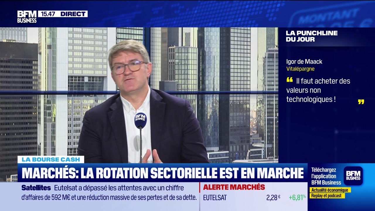 La bourse cash : « Il faut acheter des valeurs non technologiques » - 13/02