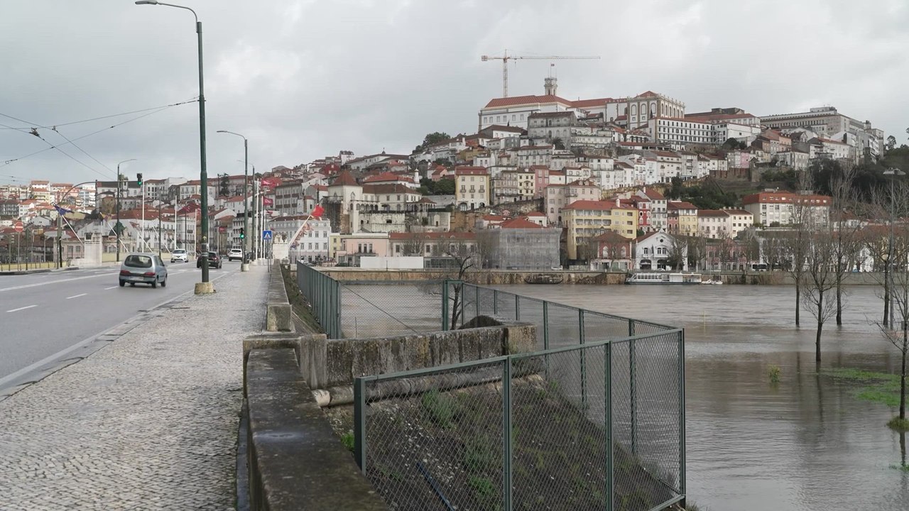 Portugal's Coimbra residents on alert for major flooding