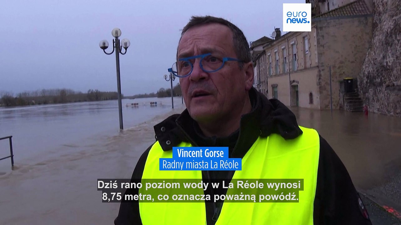 Burza Nils spowodowała śmierć, poważne powodzie i masowe przerwy w dostawie prądu we Francji