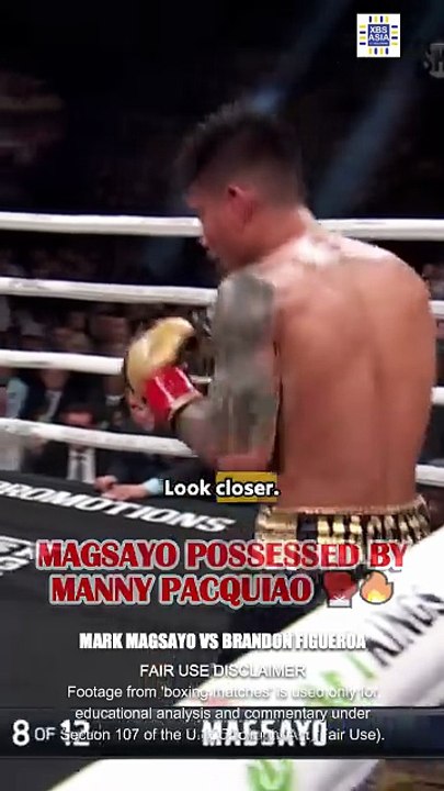 Mark Magsayo POSSESSED by Manny Pacquiao SPIRIT! Went FULL TORNADO MODE!