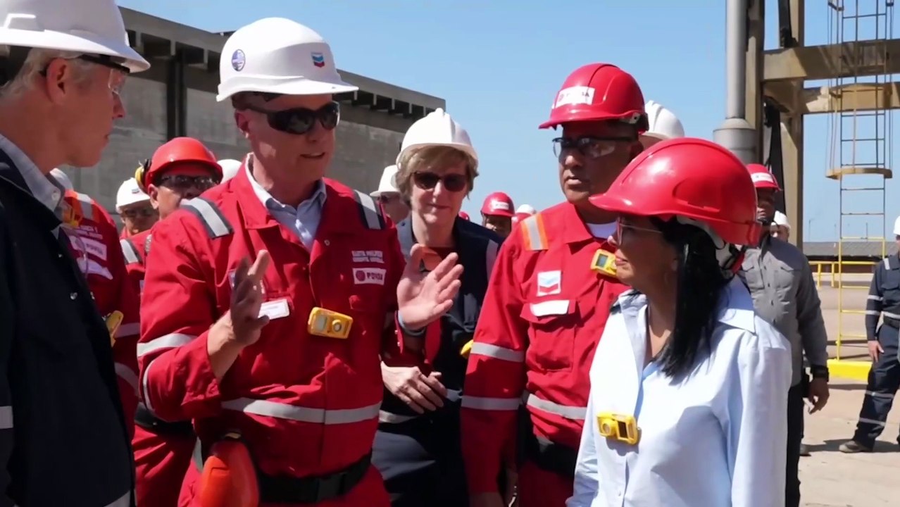 Presidenta (E) Delcy Rodríguez visita, junto al Secretario de Energía de EEUU Chris Wright, instalaciones del Complejo Industrial José Antonio Anzoátegui