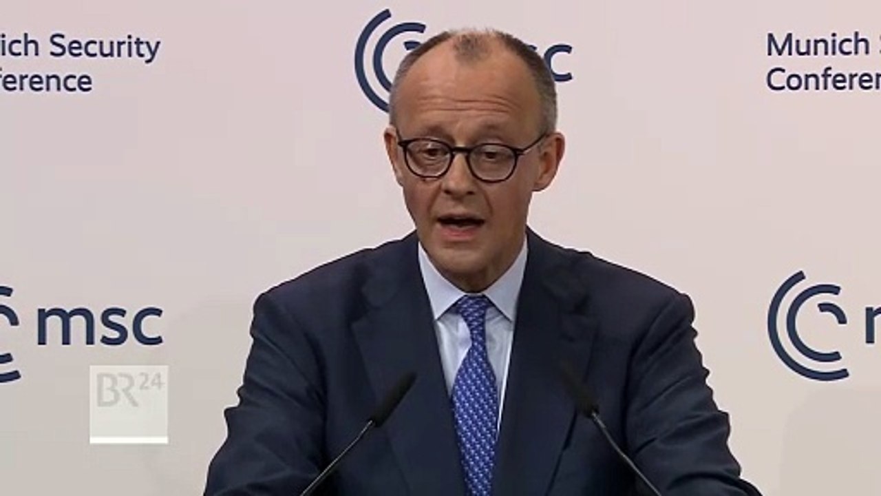 Merz defiende el "libre comercio" frente al "proteccionismo"