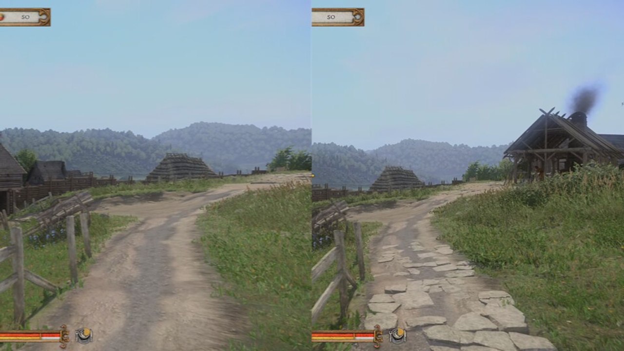 PS5 vs. PS4: Die ersten Minuten von Kingdom Come im direkten Vergleich